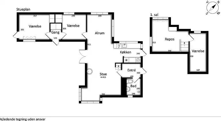Gemütliches Ferienhaus in Tisvildeleje