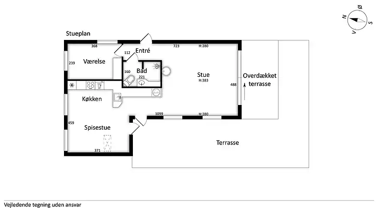 Skøn sommeroase nær vandet