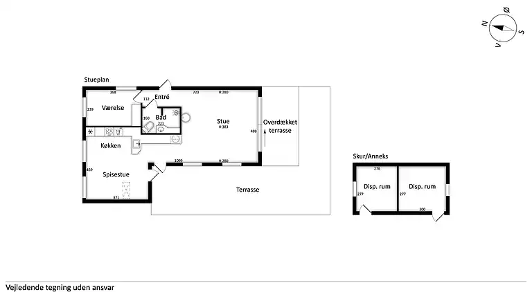 Skøn sommeroase nær vandet