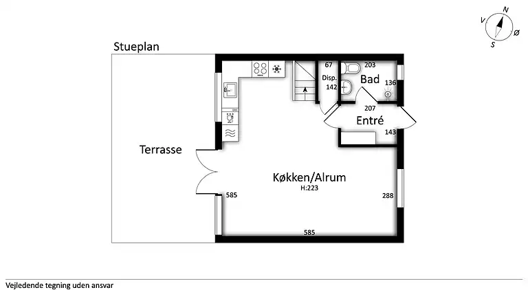Hyggeligt feriehus ved Øer Maritime Ferieby