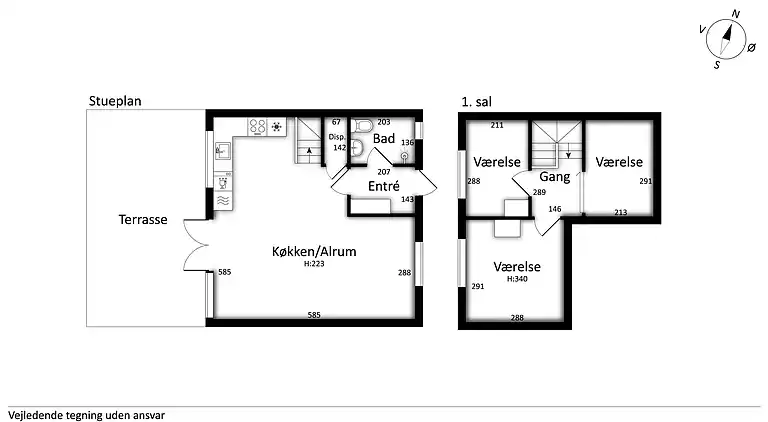 Hyggeligt feriehus ved Øer Maritime Ferieby