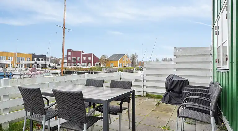 Hyggeligt feriehus ved Øer Maritime Ferieby