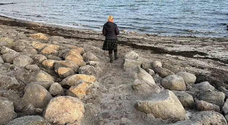 Ferienhaus in 1. Reihe zum schönen Strand