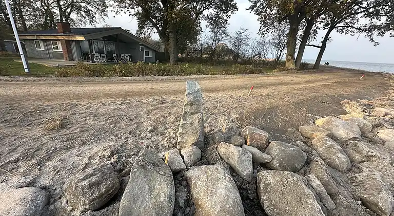 Ferienhaus in 1. Reihe zum schönen Strand