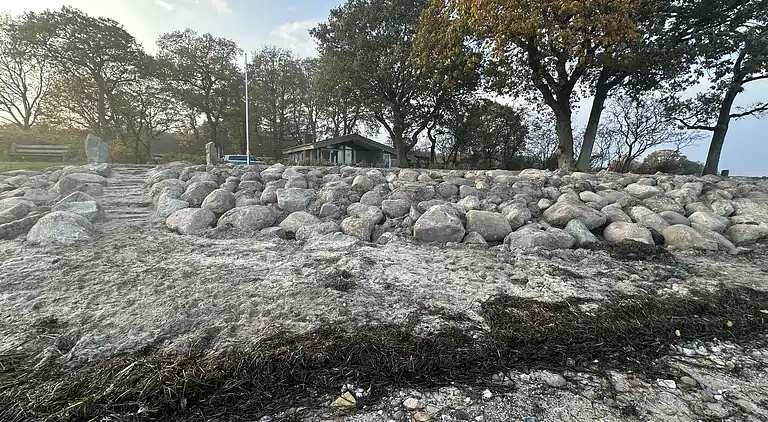 Ferienhaus in 1. Reihe zum schönen Strand