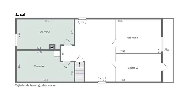 Stor feriebolig med havudsigt i Tejn