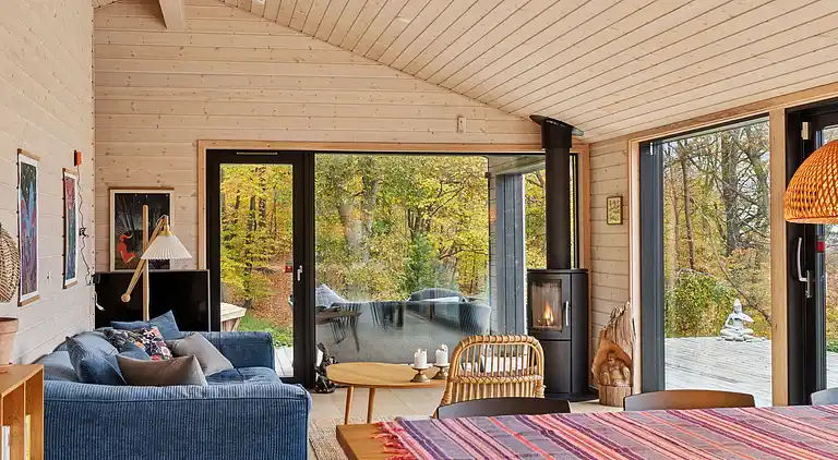 Schönes Ferienhaus mit Meerblick