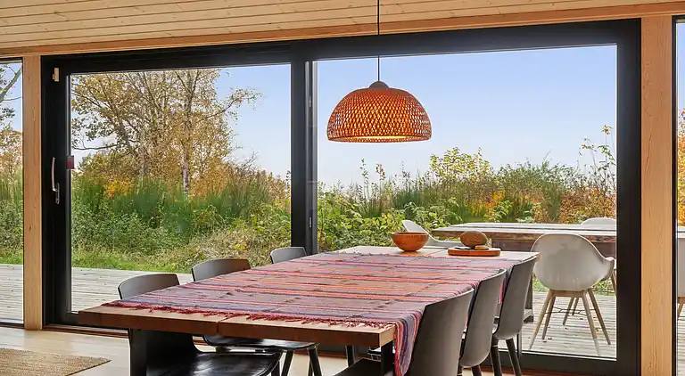 Schönes Ferienhaus mit Meerblick