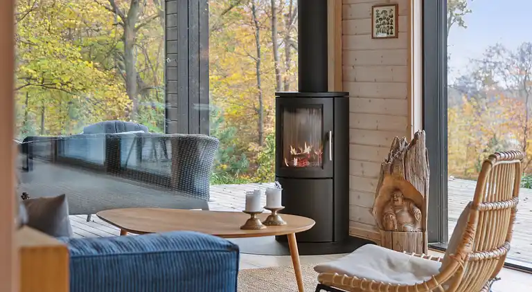 Schönes Ferienhaus mit Meerblick