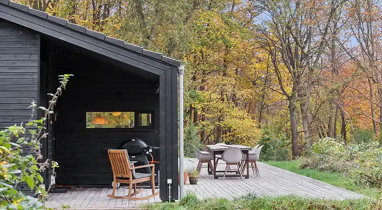 Schönes Ferienhaus mit Meerblick