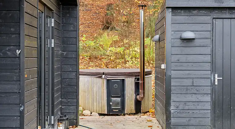 Schönes Ferienhaus mit Meerblick