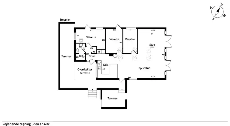 Ferienhaus in erster Reihe zum Isefjord