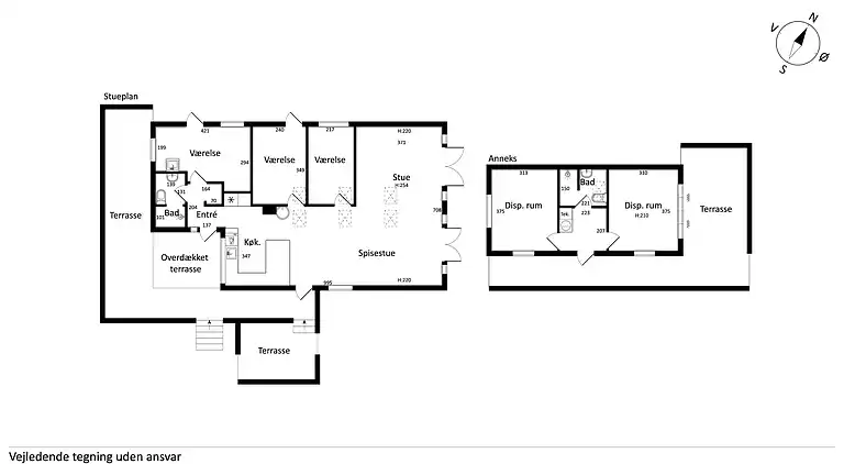 Ferienhaus in erster Reihe zum Isefjord
