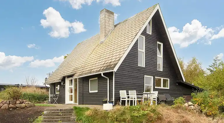 Sommerhus ved Øer Strand