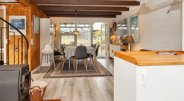 Sommerhus ved Øer Strand