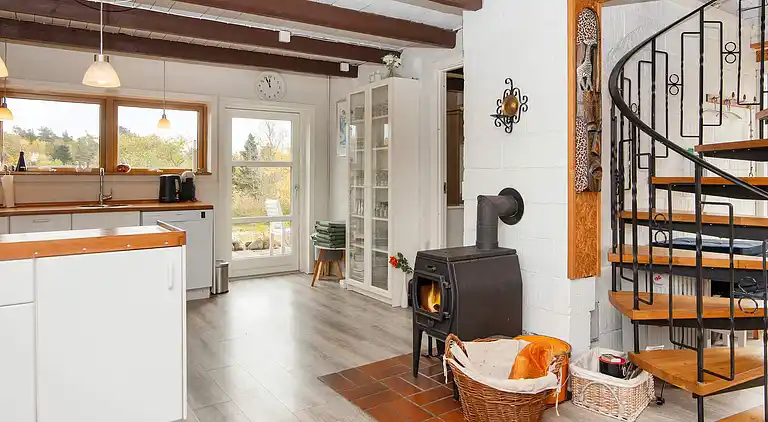 Sommerhus ved Øer Strand