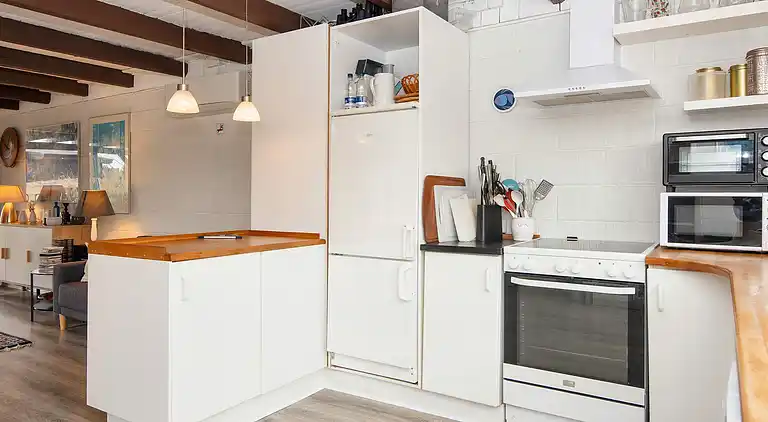 Sommerhus ved Øer Strand