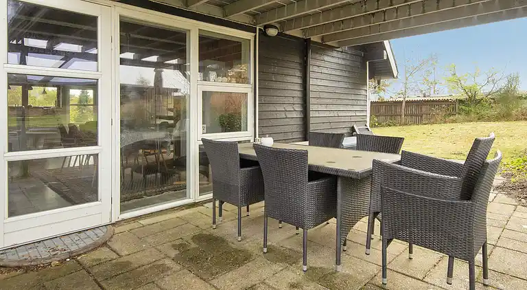 Sommerhus ved Øer Strand