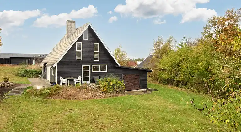 Sommerhus ved Øer Strand