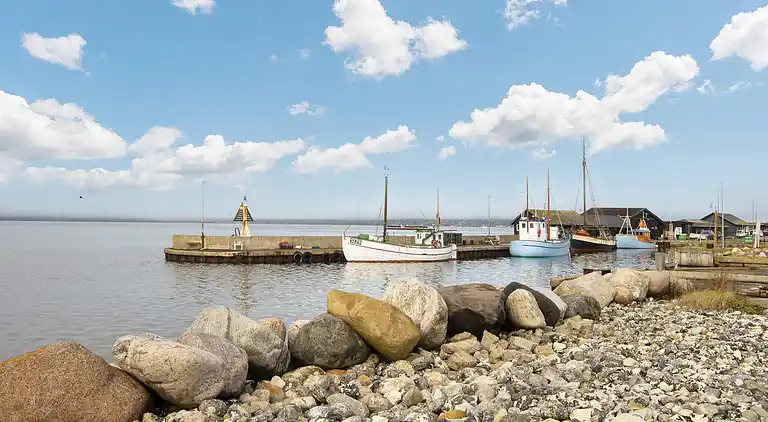 Sommerhus ved Øer Strand