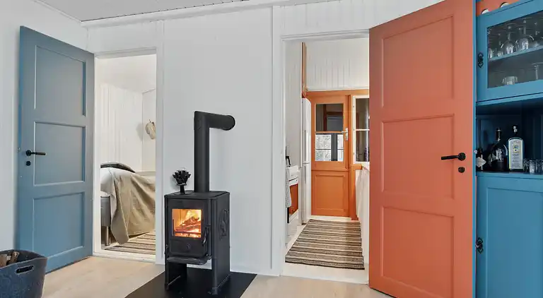 Hyggeligt sommerhus nær strand og natur