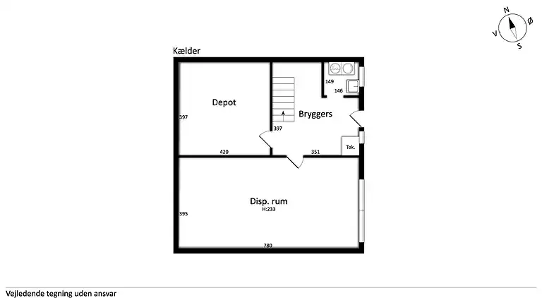Stort sommerhus i Bandholm på Lolland
