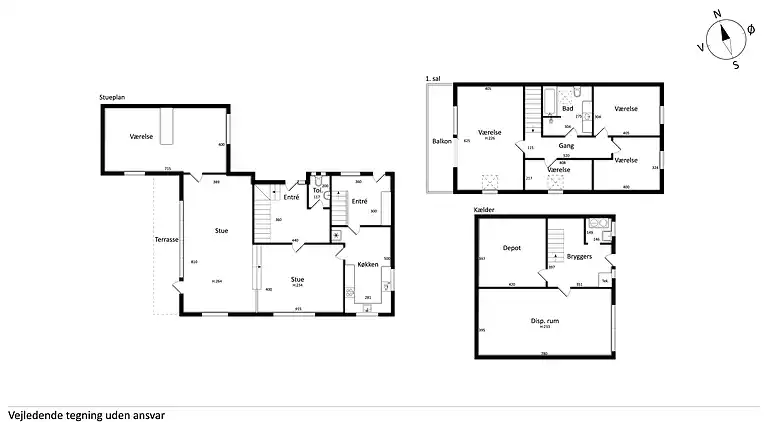 Stort sommerhus i Bandholm på Lolland
