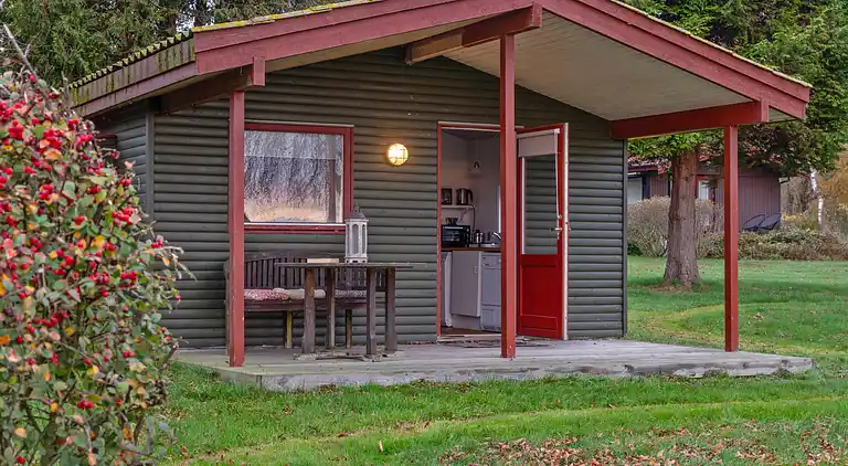 Gemütliches kleines Nebengebäude mit Meerblick