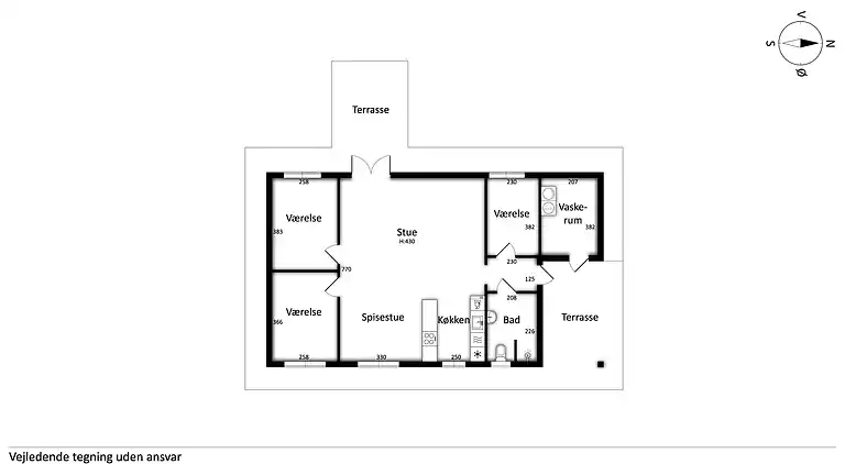 New buil vacation home in Arrild Ferieby