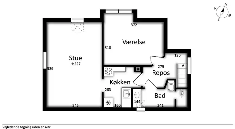 Ferienwohnung am Hafen mit Terrasse und Schuppen