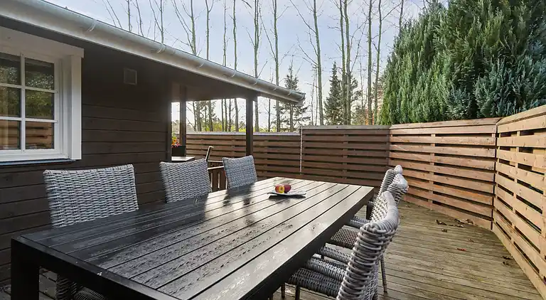 Afslappende feriehus nær vand og Jesperhus