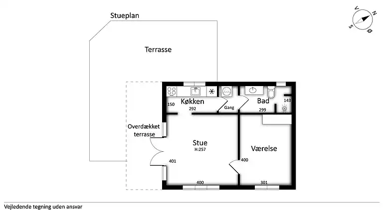 Afslappende feriehus nær vand og Jesperhus