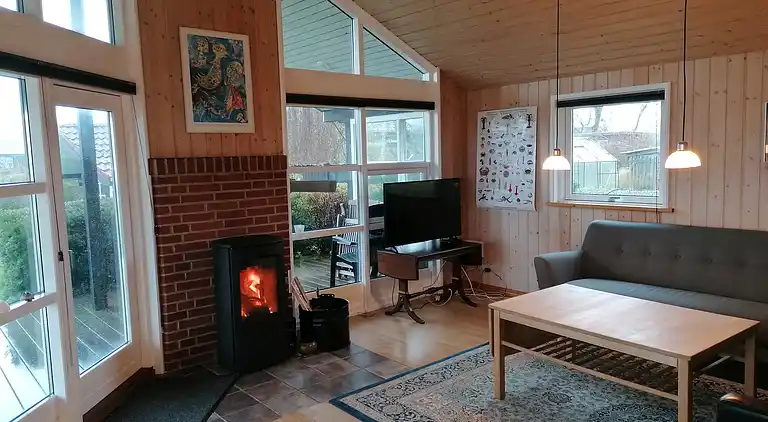 Hyggeligt sommerhus tæt på strand og skov