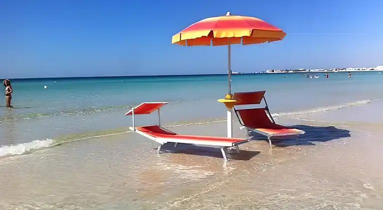 Klimatisierte Villa 300 Meter vom Strand von Porto Cesareo