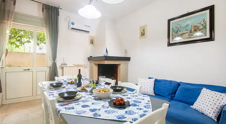 Klimatisierte Villa 300 Meter vom Strand von Porto Cesareo