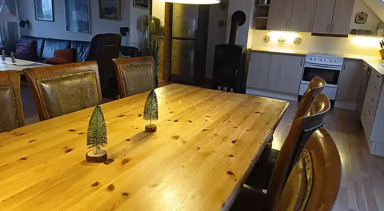 Große Ferienwohnung mit Meerblick in Strandnähe