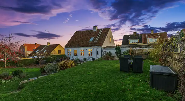 Ferienwohnung am Hafen mit Terrasse und Schuppen