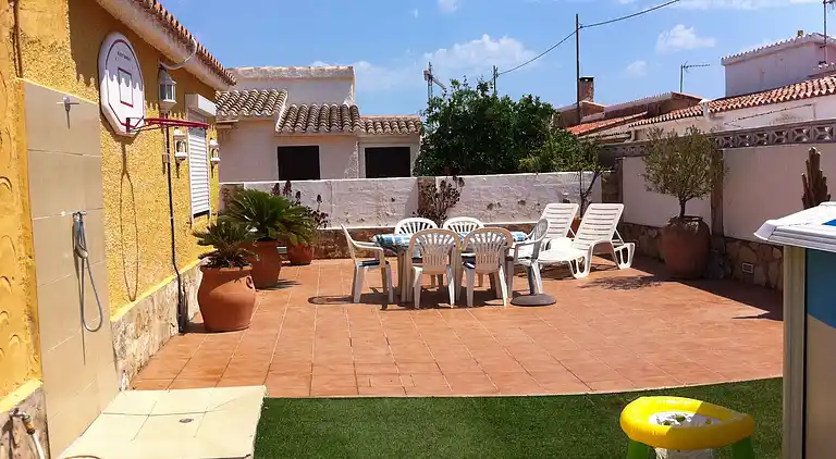 Villa with garden and pool in Denia