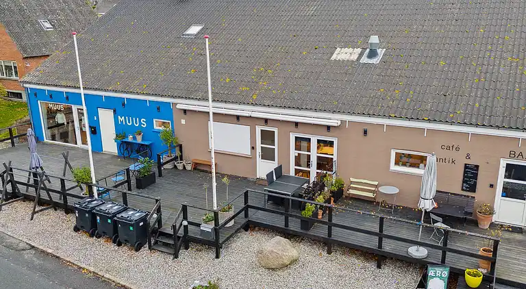 Lille oase ved kysten på smukke Ærø