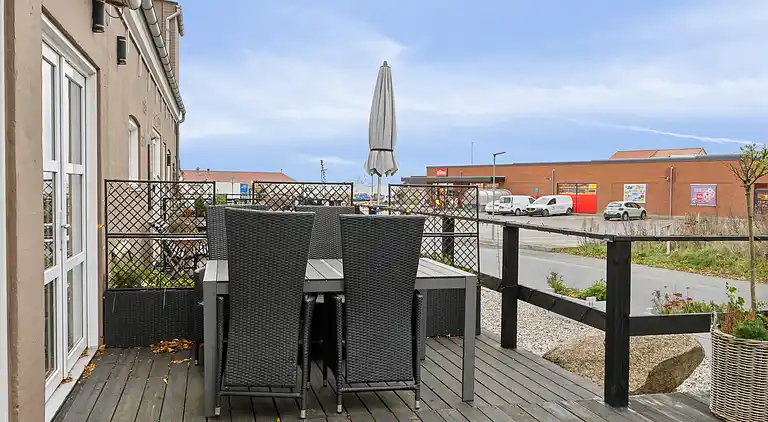 Lille oase ved kysten på smukke Ærø