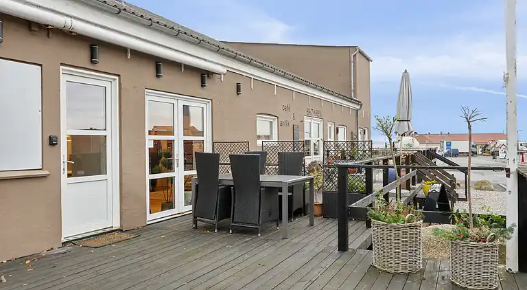 Lille oase ved kysten på smukke Ærø