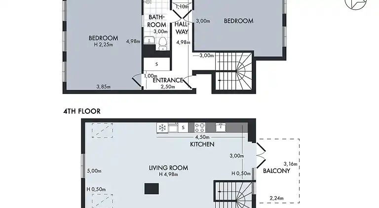 Main 2 - Nette 2-Bett-Wohnung im Zentrum von Kopenhagen