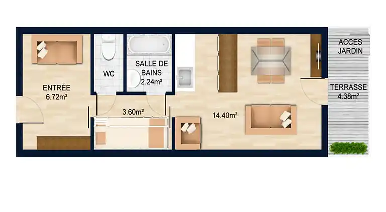 Apartment in La Clusaz