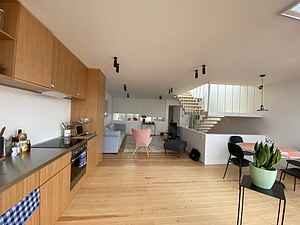 Duplex neuf au dernier étage avec vue imprenable dans le