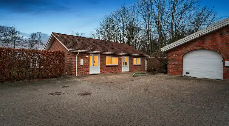 Byhus med Naturen som nabo