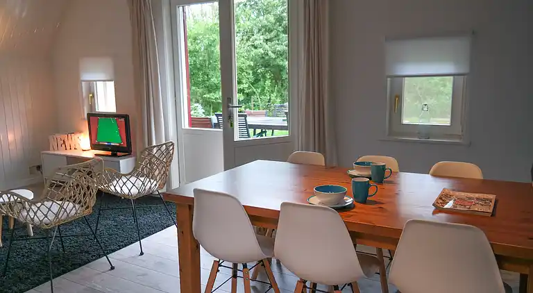 Schönes 6 Pers Grachthaus am Nationalpark Lauwersmeer