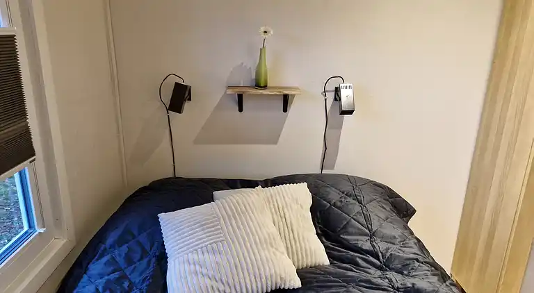 Ruhige Gegend, 1,5 km zum Strand.