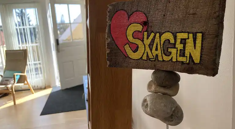 Penthouse i Skagen med privat solterrasse