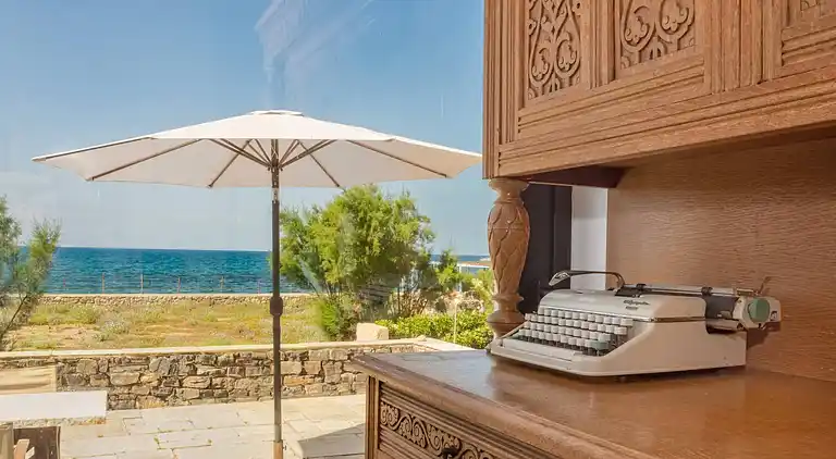 Platanias Beachfront Villa Elsa-90m To Main Square