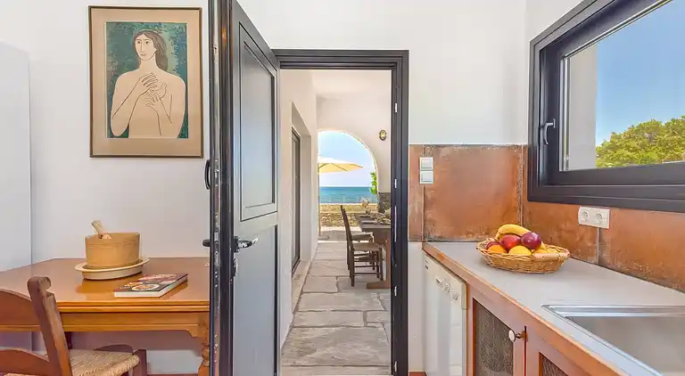 Platanias Beachfront Villa Elsa-90m To Main Square